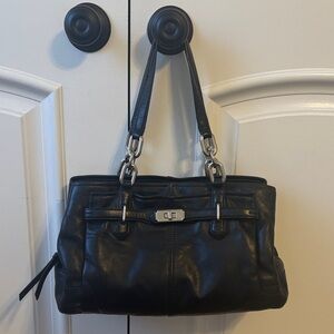 Coach Chelsea Jayden black Leather Handbag